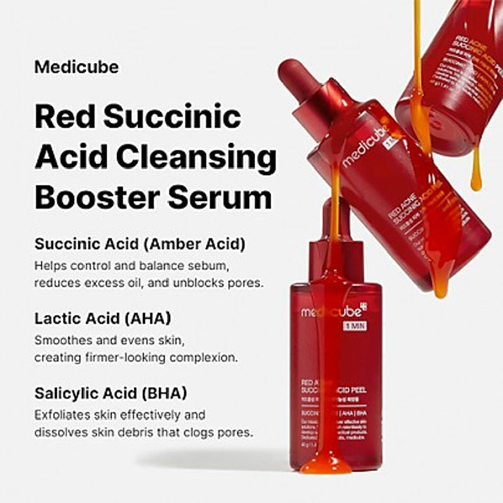 Red Acne Succinc Acid Peel 40g