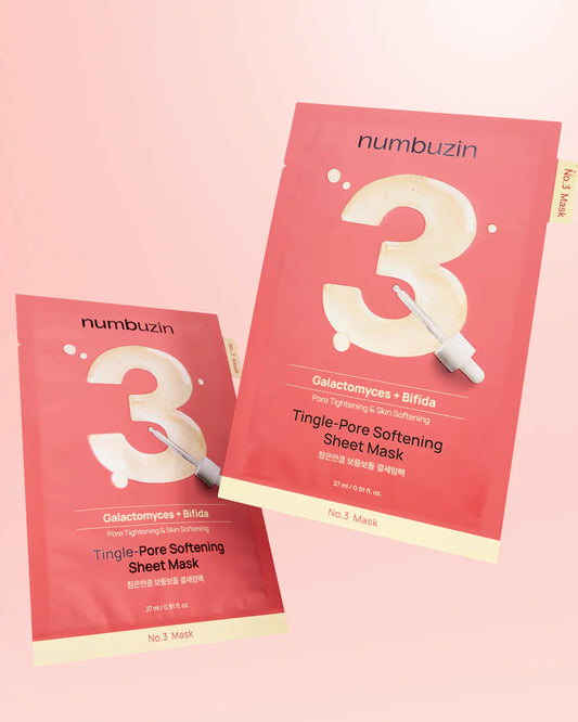 No. 3 Tingle Pore Softening Sheet Mask