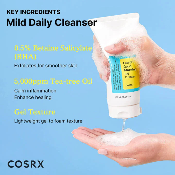Gel nettoyant Good Morning à faible pH