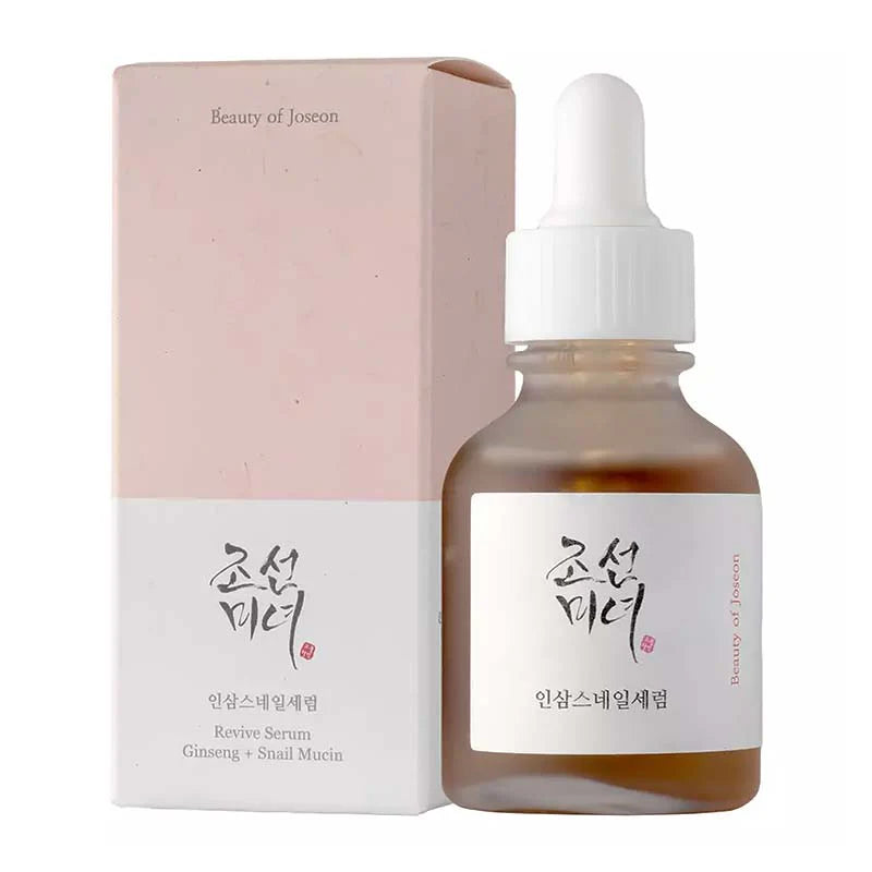 Sérum Revive : Ginseng + Mucine d'Escargot