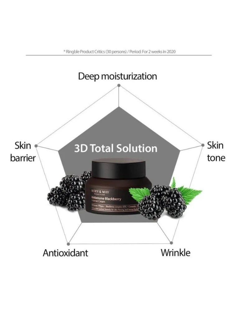 Idebenone Blackberry Intense Cream 70gr