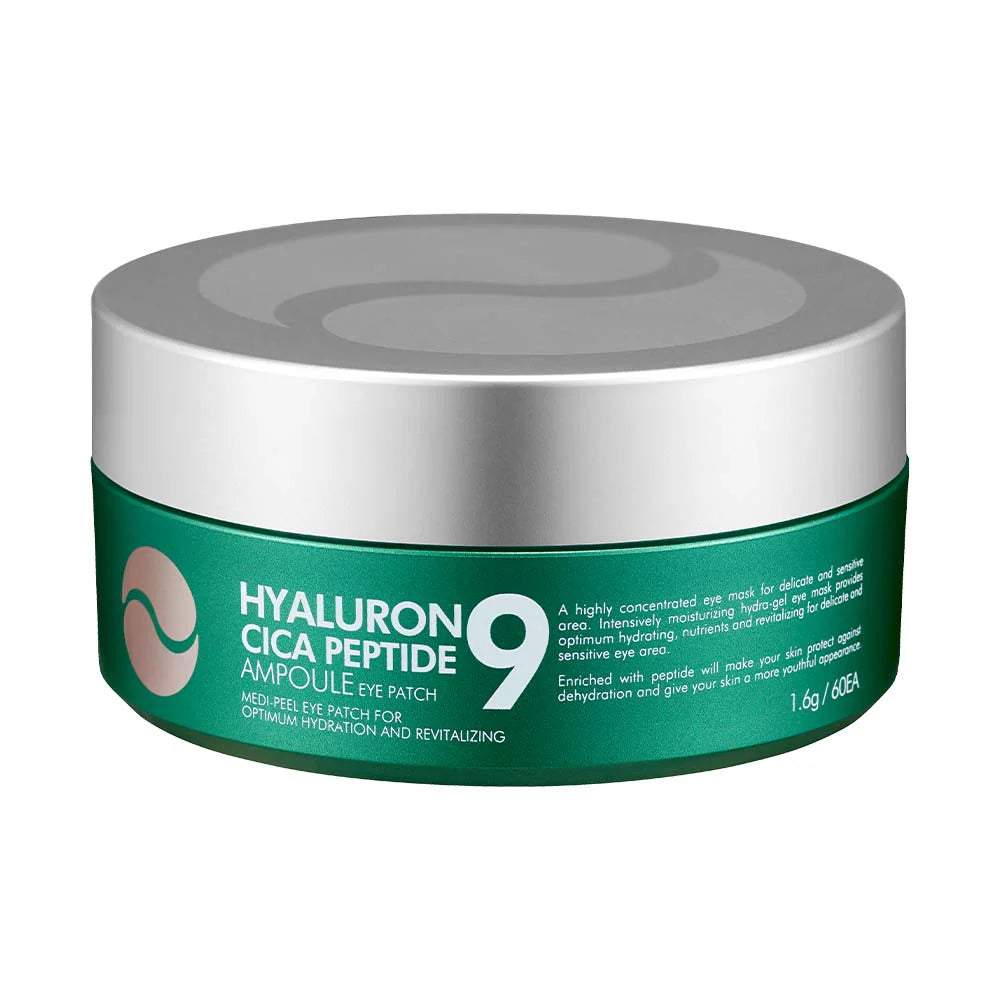 Patch pour les yeux en ampoules de peptides Hyaluron Cica 60τμχ