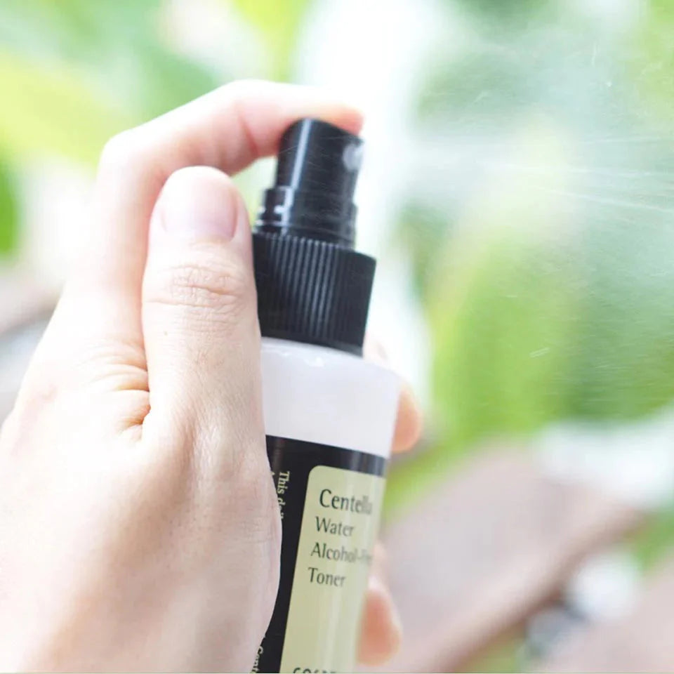 Lotion tonique sans alcool à l'eau de Centella