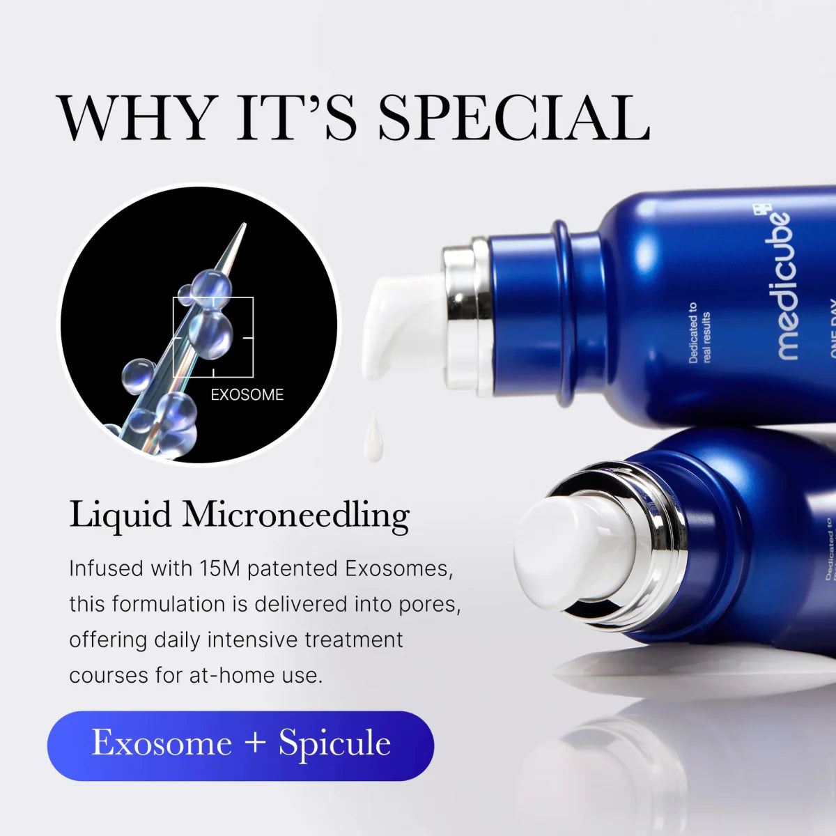 One Day Exosome Shot Pore Ampoule 7500 - Εντατική Θεραπεία Εξωσωμάτων για Πόρους και Υφή 30ml