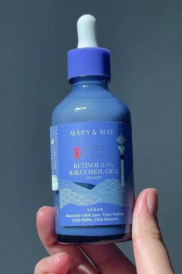 Retinol 0.1% Bakuchiol CICA Serum - Προηγμένος αντιγηραντικός ορός με ρετινόλη 80ml