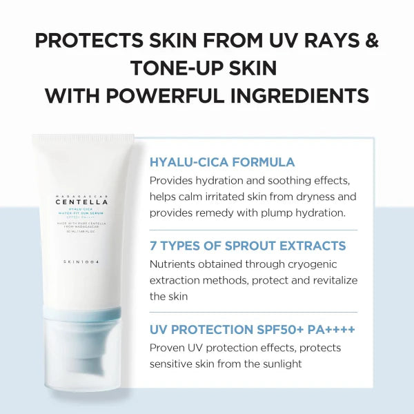 Madagascar Centella Hyalu-Cica Water-Fit Sun Serum 50ml