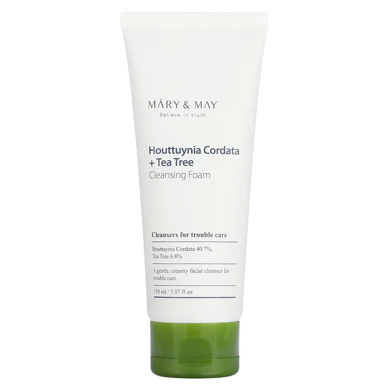 Houttuynia Cordata + Tea Tree Cleansing Foam 150ml