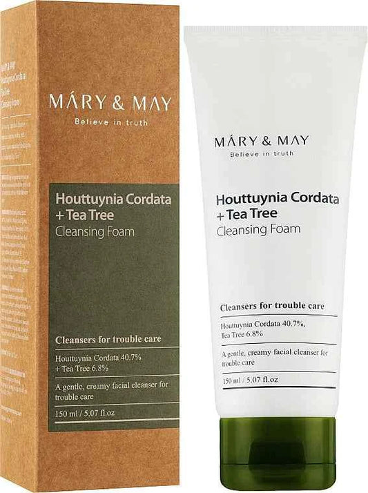 Houttuynia Cordata + Tea Tree Cleansing Foam 150ml