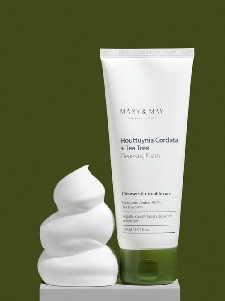 Houttuynia Cordata + Tea Tree Cleansing Foam 150ml