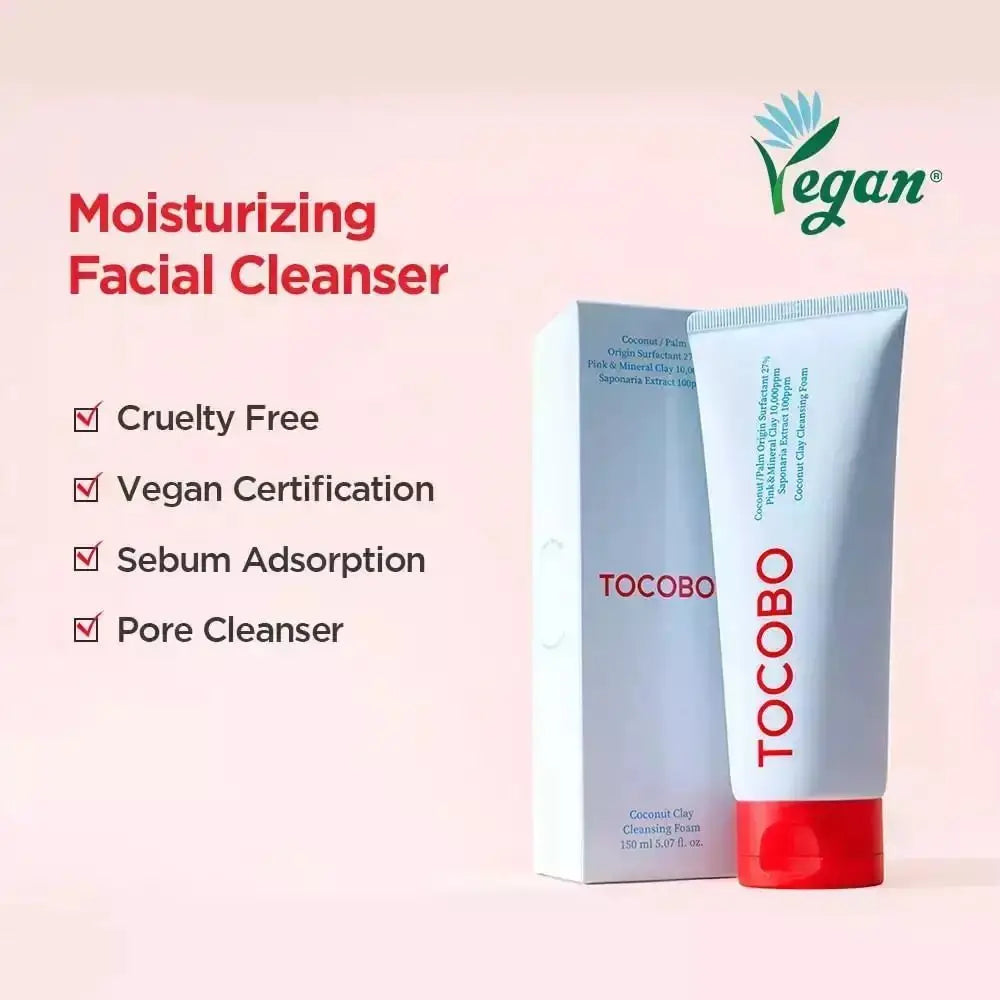 Coconut Clay Cleansing Foam 150ml