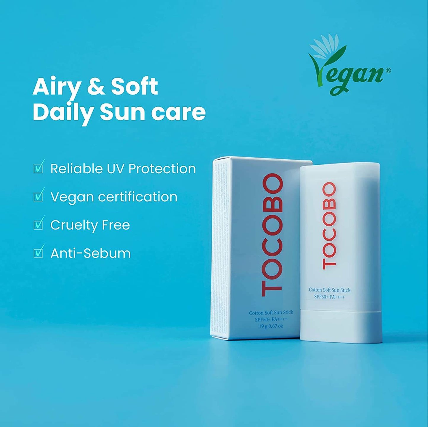 Cotton Soft Sun Stick SPF50+/PA++++ 19g