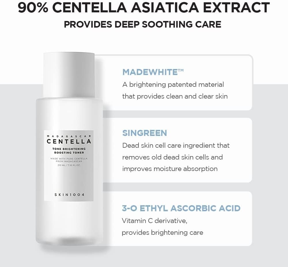 Madagascar Centella Tone Brightening Boosting Toner 210ml