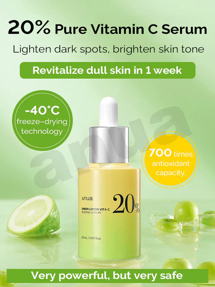 Green Lemon Vita C Blemish Serum 20ml
