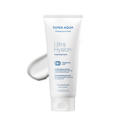 Super Aqua Ultra Hyalron Cleansing Cream 200ml