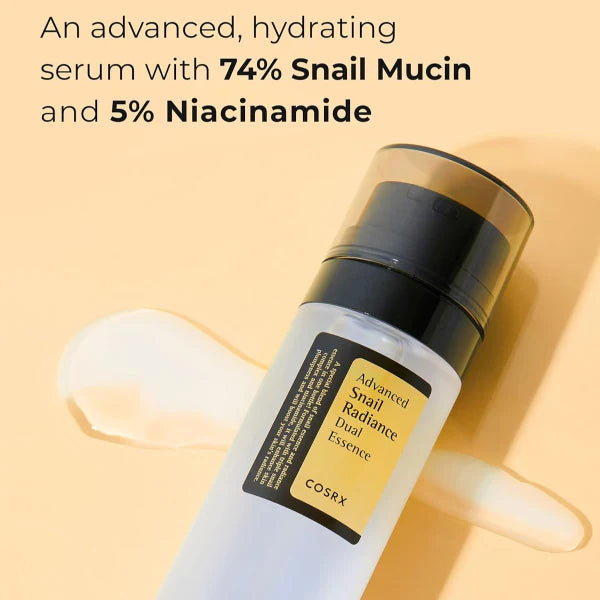 Advanced Snail Radiance Dual Essence 80ml