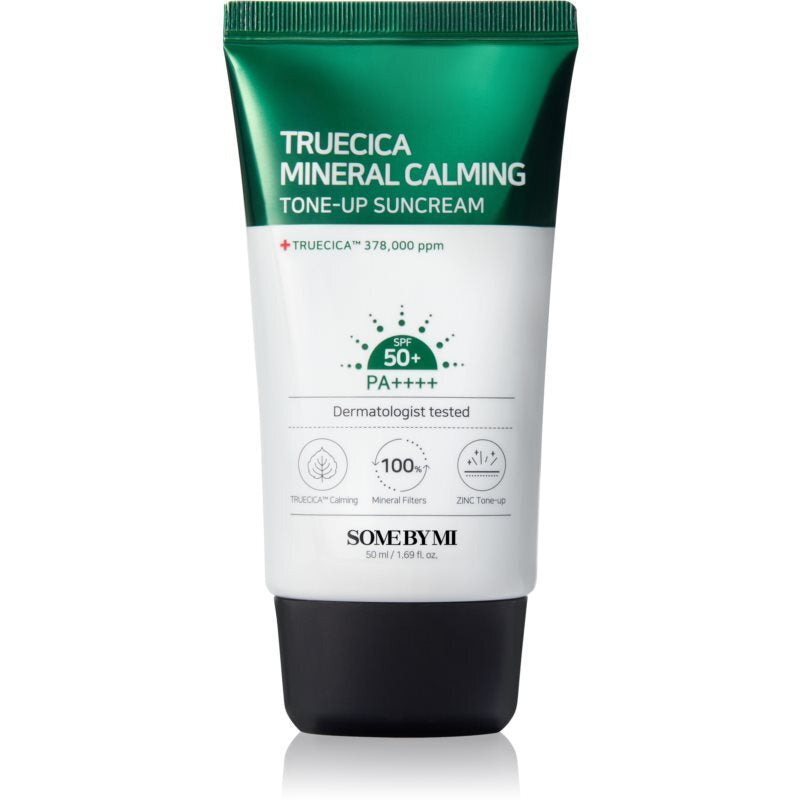 Truecica Mineral Calming Tone-Up Suncream SPF50+/PA++++ 50ml