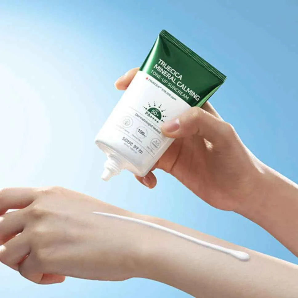 Truecica Mineral Calming Tone-Up Suncream SPF50+/PA++++ 50ml