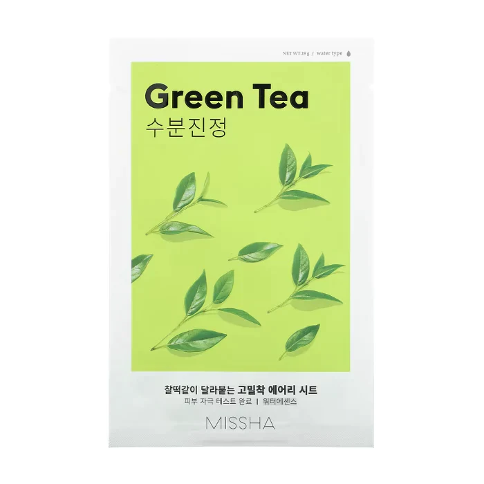 Airy Fit Sheet Mask - green tea 19gr