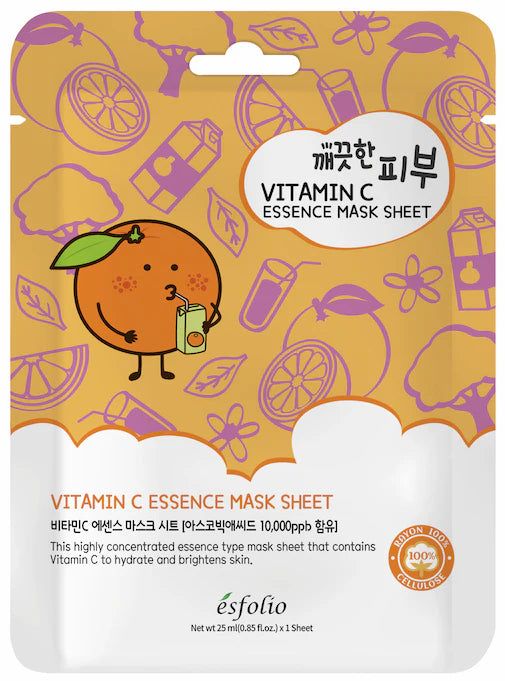 Pure Skin Vitamin C Essence Mask Sheet 25ml