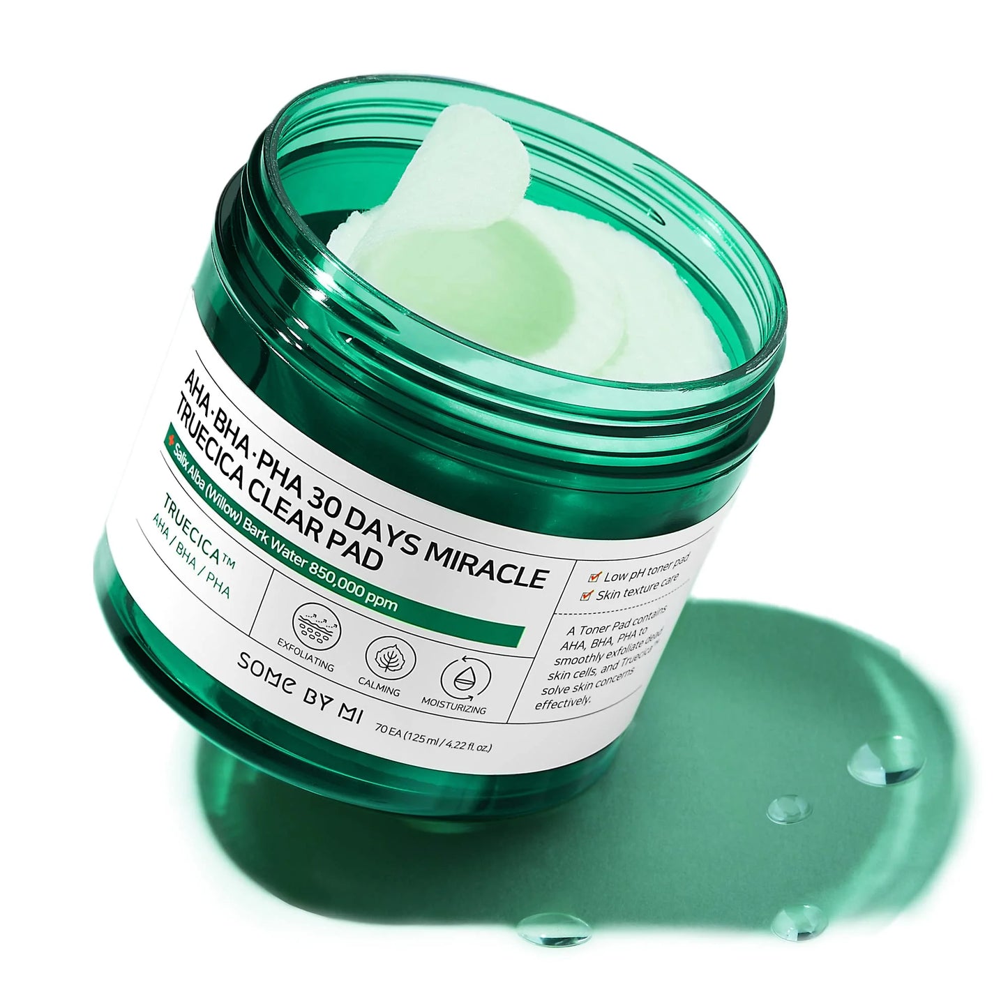 AHA BHA PHA 30 Days Miracle Truecica Clear Pad 70τμχ