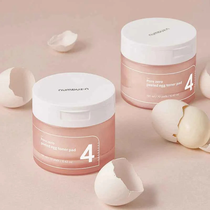 No.4 - Pore Zero Peeled Egg Toner Pad 70τμχ