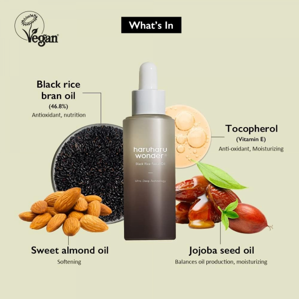 Black Rice Facial Oil 30ml