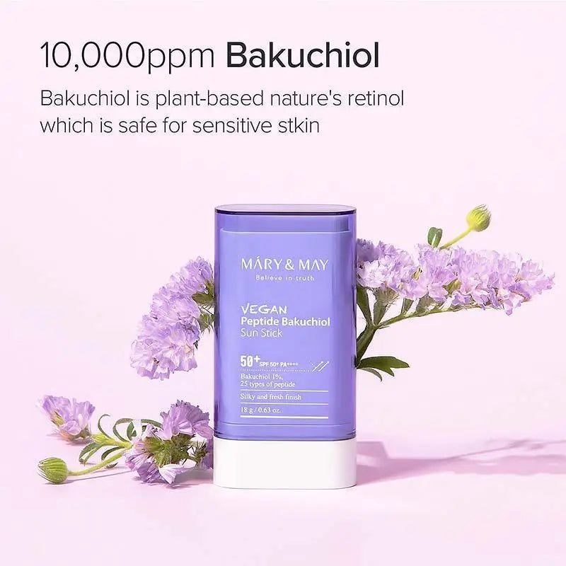 Vegan Peptide Bakuchiol Sun Stick SPF50+ PA++++ 18g