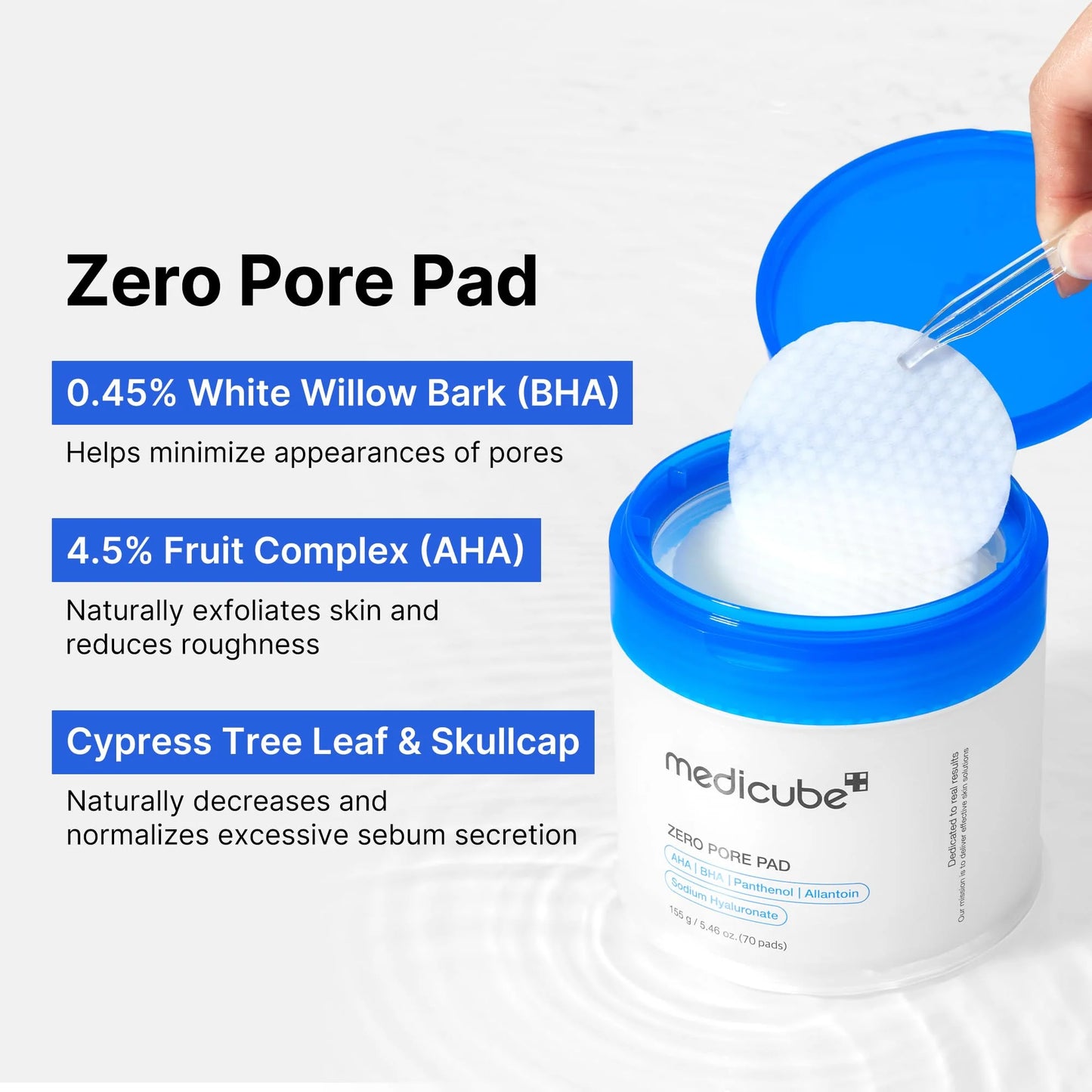 Zero Pore Pad 2.0 - Exfoliating Face Pads 70τμχ