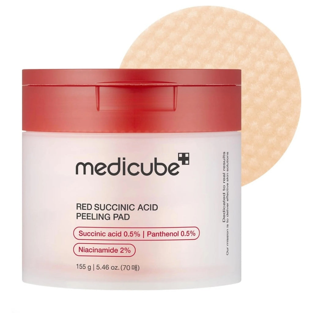 Red Succinic Acid Peeling Pad 70τμχ