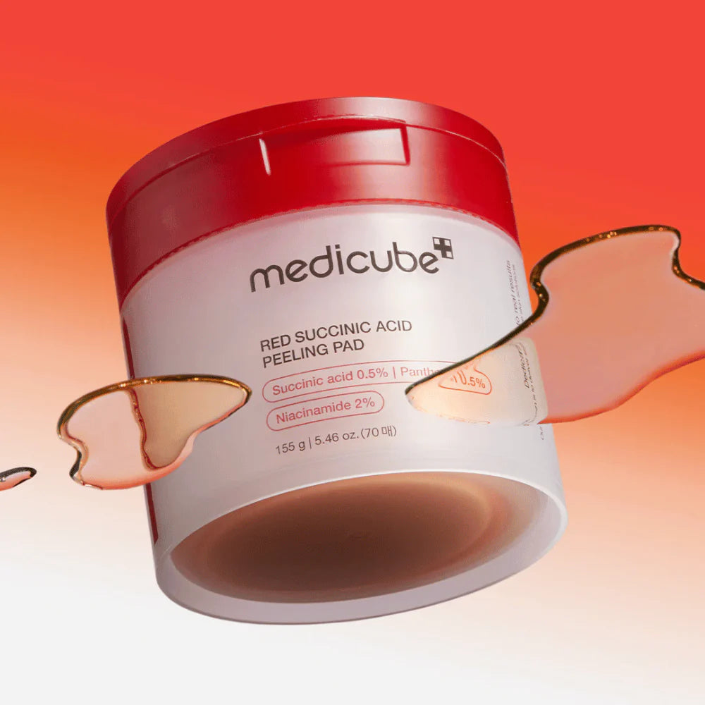 Red Succinic Acid Peeling Pad 70τμχ
