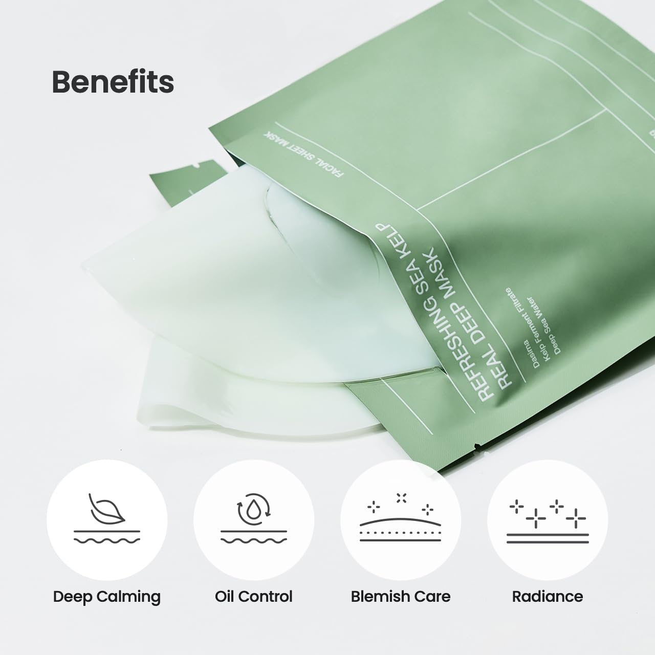 Refreshing Sea Kelp Real Deep Mask 34gr