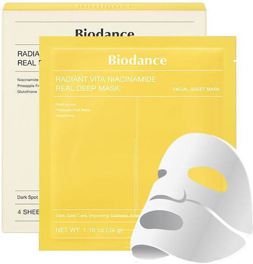 Radiant Vita Niacinamide Real Deep Mask 1 τμχ