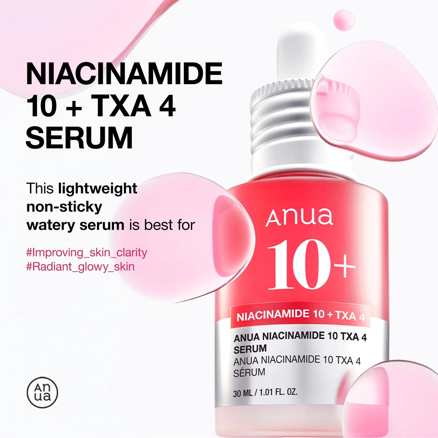 Niacinamide 10% + TXA 4% Dark Spot Correcting serum 30ml
