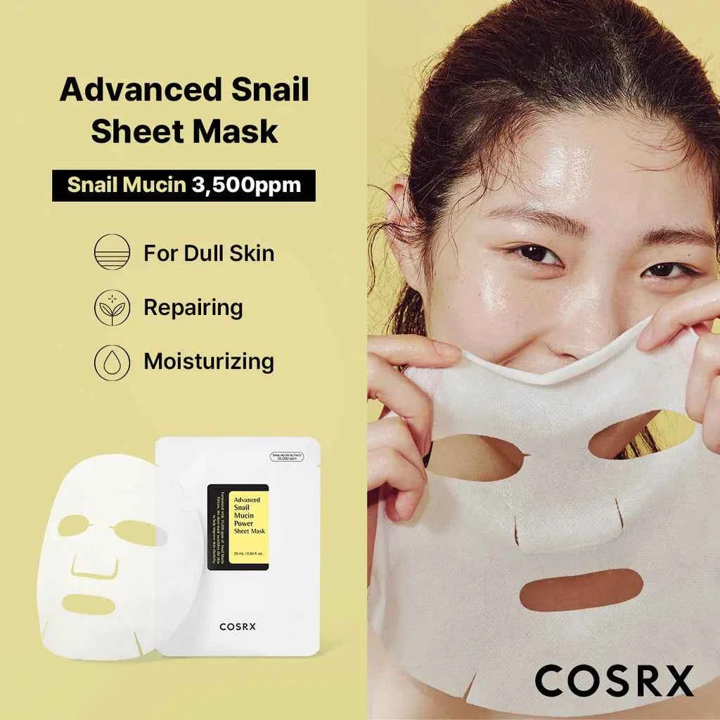 Advanced Snail Mucin Power Essence Sheet Mask - 25ml