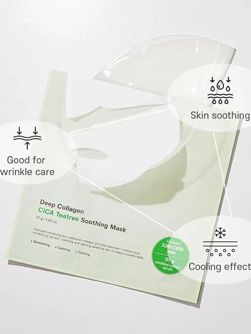 Deep Collagen Cica Teatree Soothing Mask 37gr