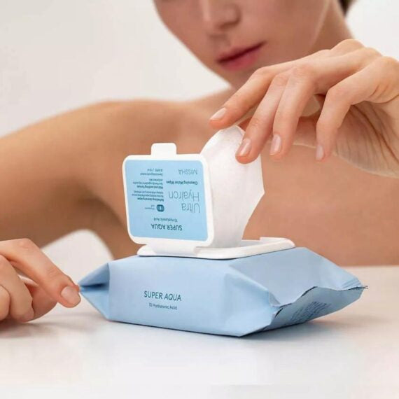 Cleansing water wipes – Super aqua ultra hyalron 30τμχ