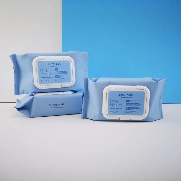 Cleansing water wipes – Super aqua ultra hyalron 30τμχ
