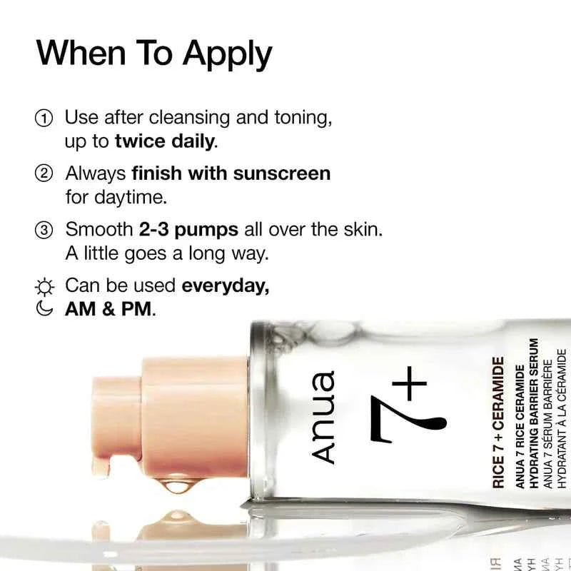 7 Rice Ceramide Hydrating Barrier Serum 50ml