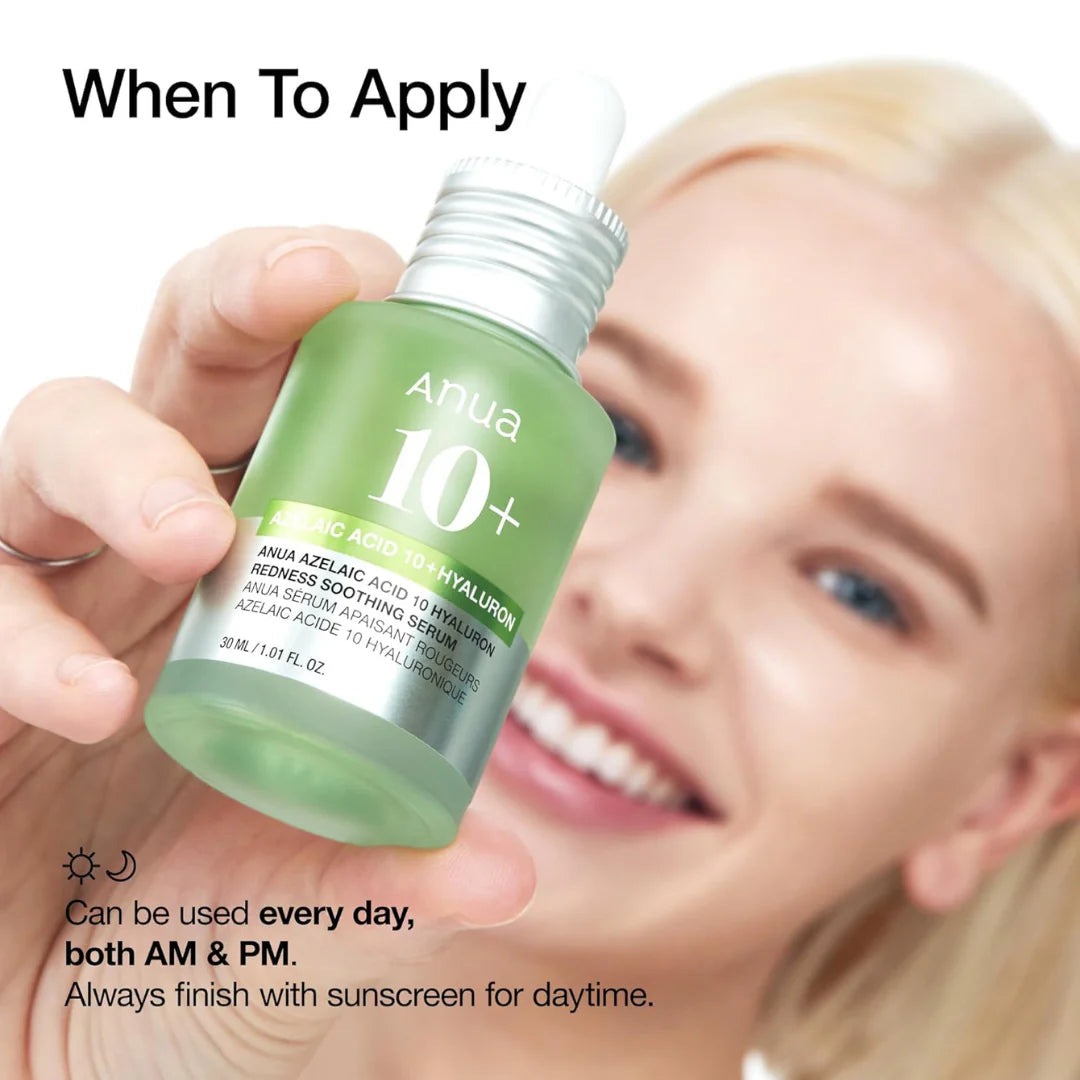 Azelaic Acid 10 Hyaluron Redness Soothing Serum 30ml
