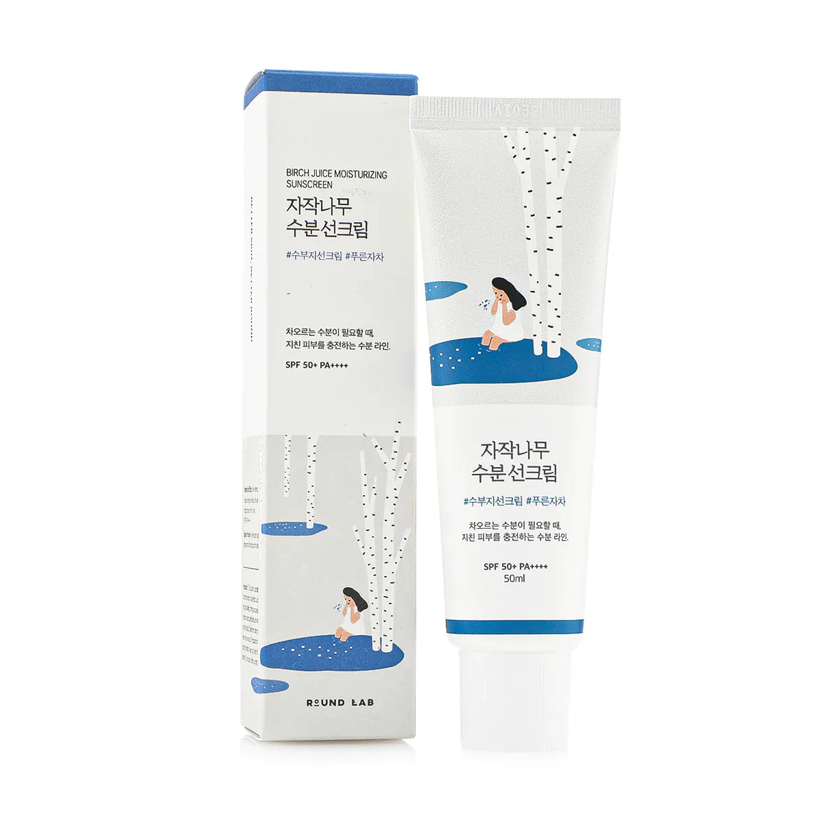 Round Lab Birch Moisturizing Sunscreen SPF 50+, PA++++ 50ml
