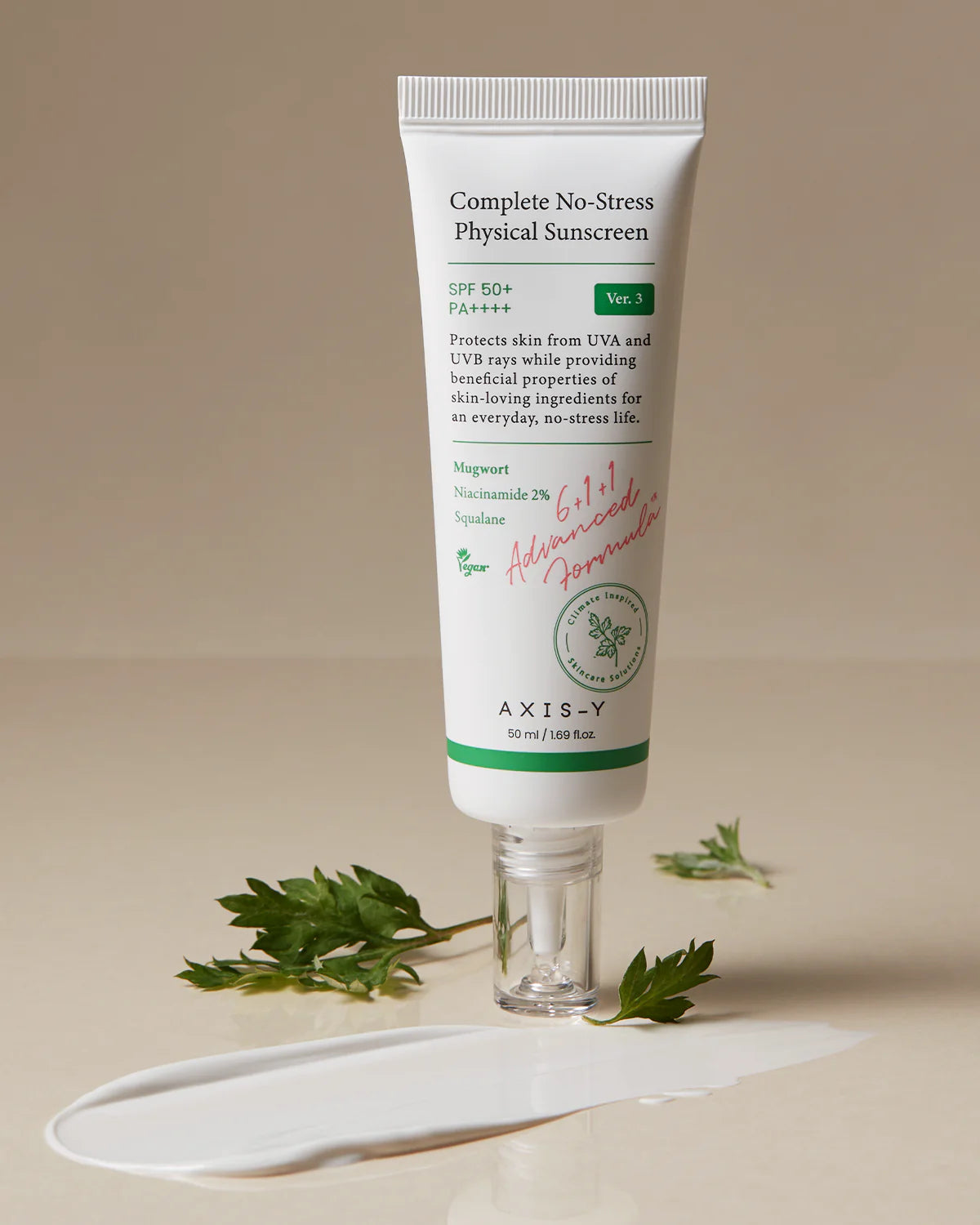 Complete No-Stress Physical Sunscreen V. 3 SPF50+PA++++ 50ml