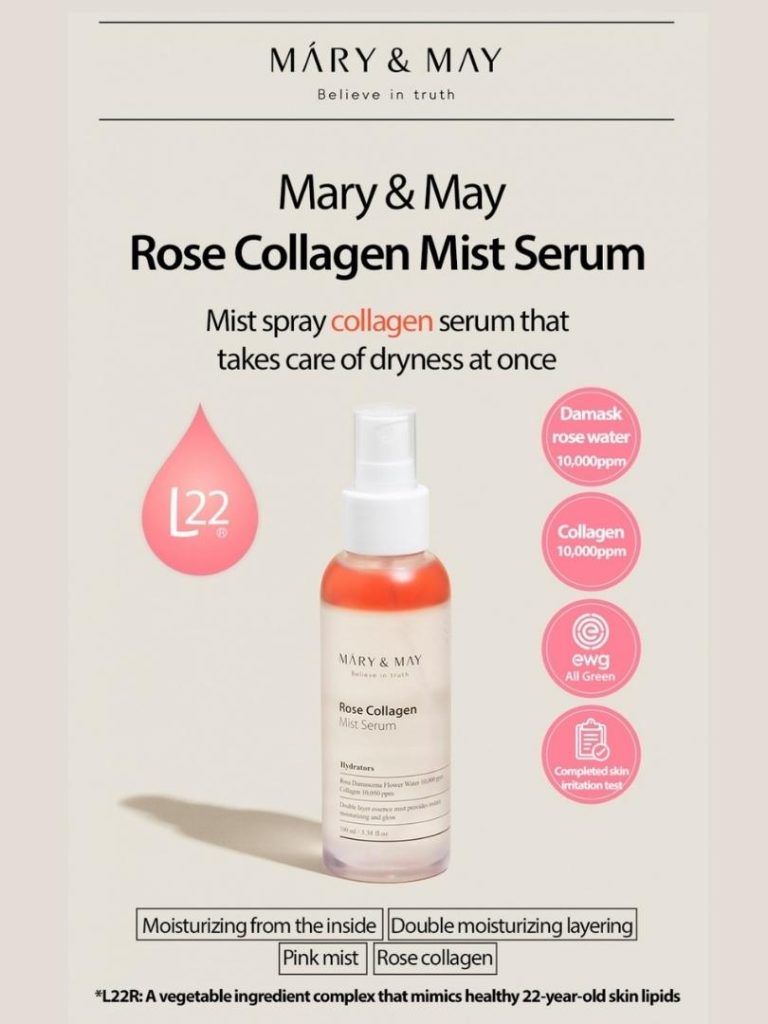 Rose Collagen Mist Serum 100ml