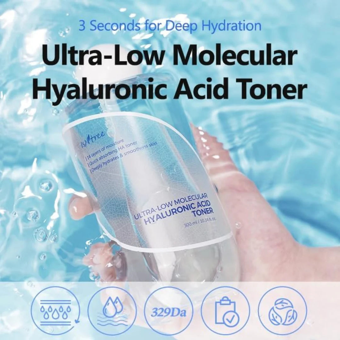 Ultra - Low Molecular Hyaluronic Acid Toner 300ml
