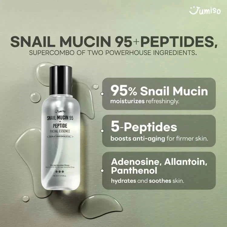 Snail Mucin 95 + Peptide Facial Essence 140ml