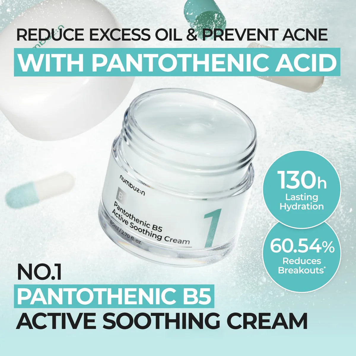 No.1 Pantothenic B5 Active Soothing Cream 80ml
