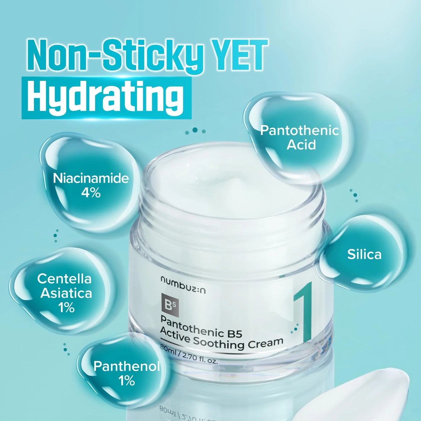 No.1 Pantothenic B5 Active Soothing Cream 80ml