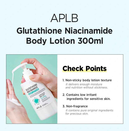 Glutathione Niacinamide Body Lotion 300ml