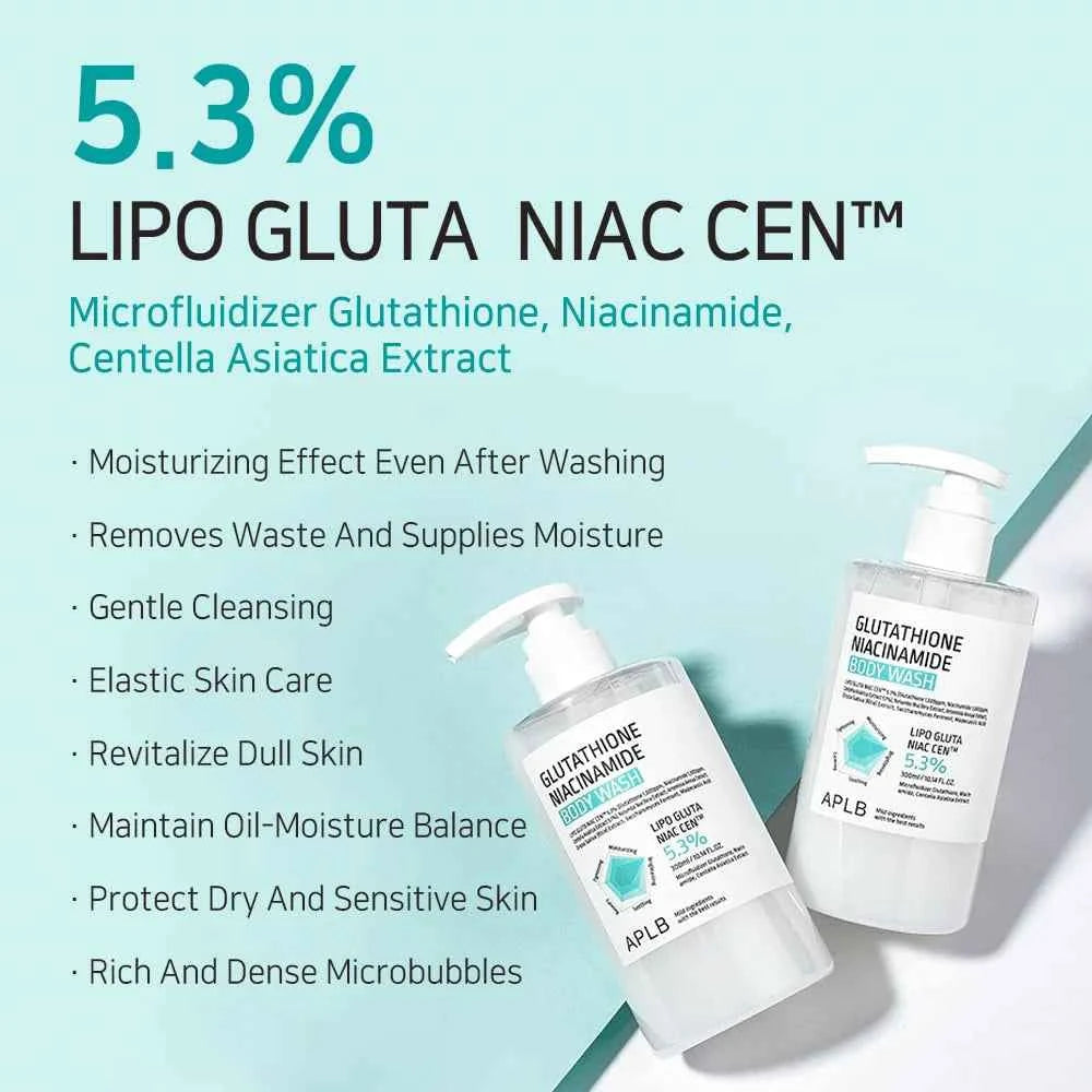 Glutathione Niacinamide Body Wash 300ml
