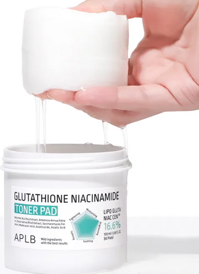 Glutathione Niacinamide Toner Pad 60τμχ
