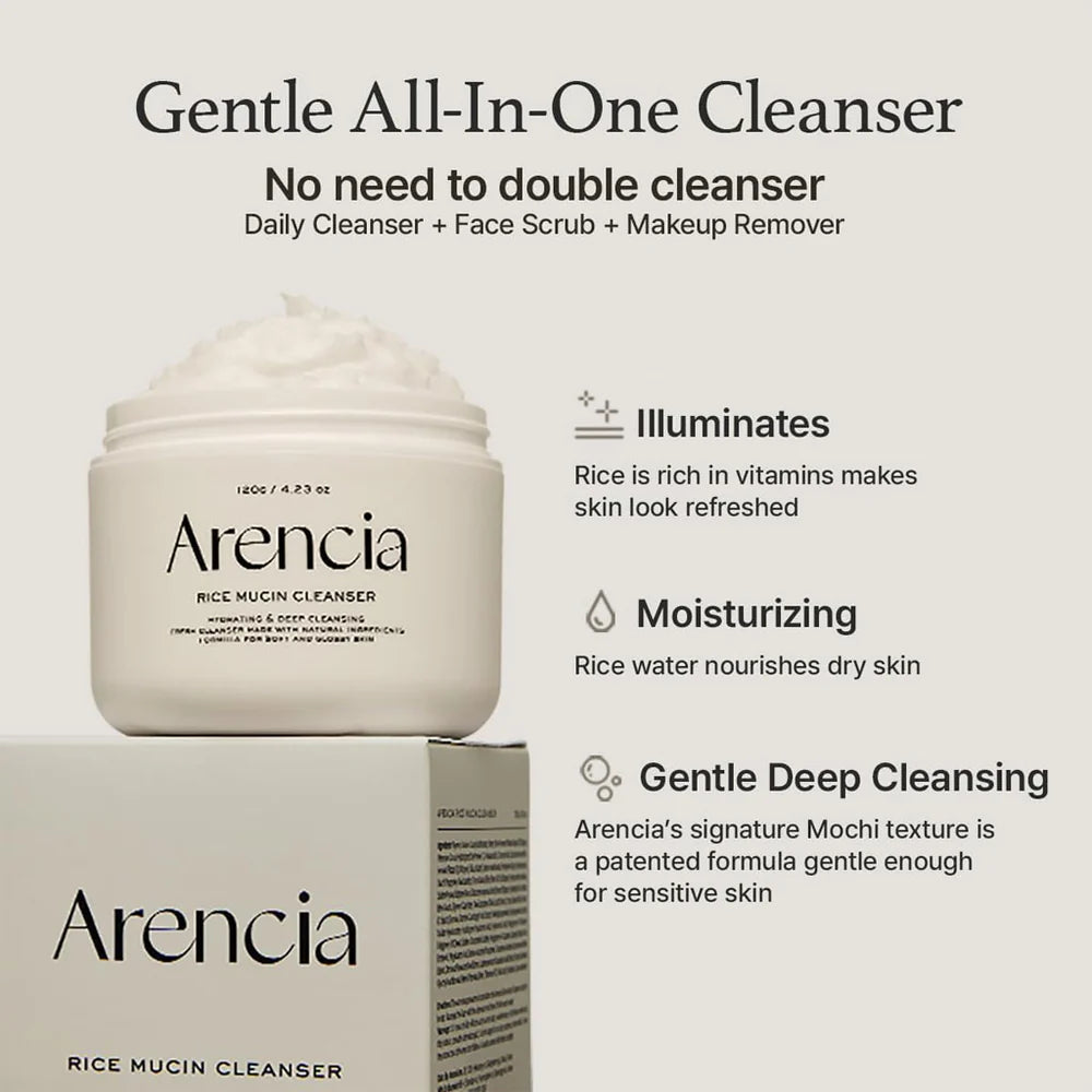 Rice Mucin Cleanser 120gr